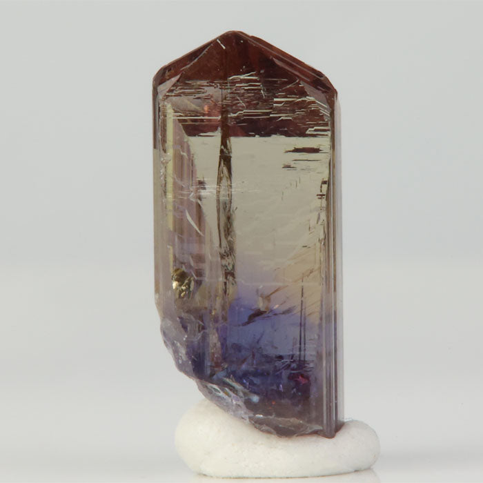 thumbnail size tanzanite crystal with champagne tones