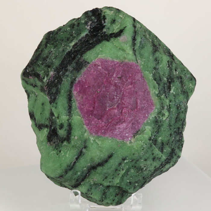 Ruby in zoisite specimen from Longido Tanzania