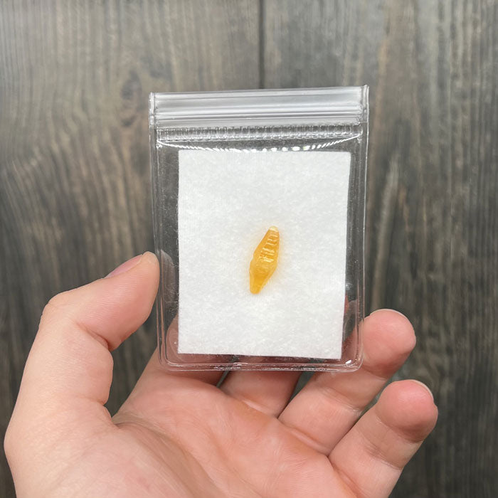 Yellow raw Sapphire Crystal