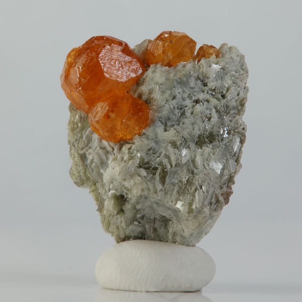 Spessartine Garnet on Matrix – Loliondo, Tanzania – Orange Garnet