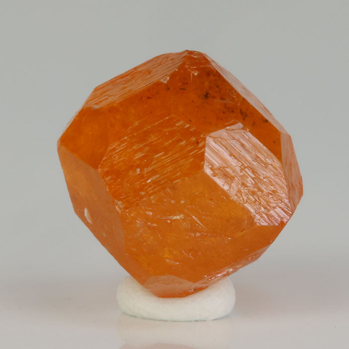 Orange spessartite garnet crystal from Tanzania