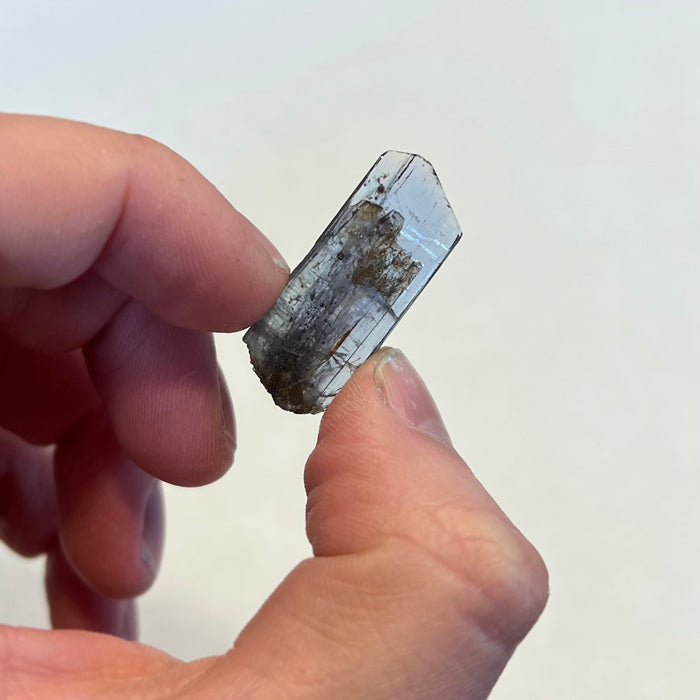 Blade Blue Tanzanite Crystal Gemmy