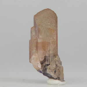 natural terminated pink tanzanite crystal from tanzania