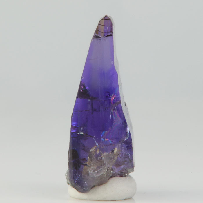natural terminated tanzanite gemstone crystal specimen