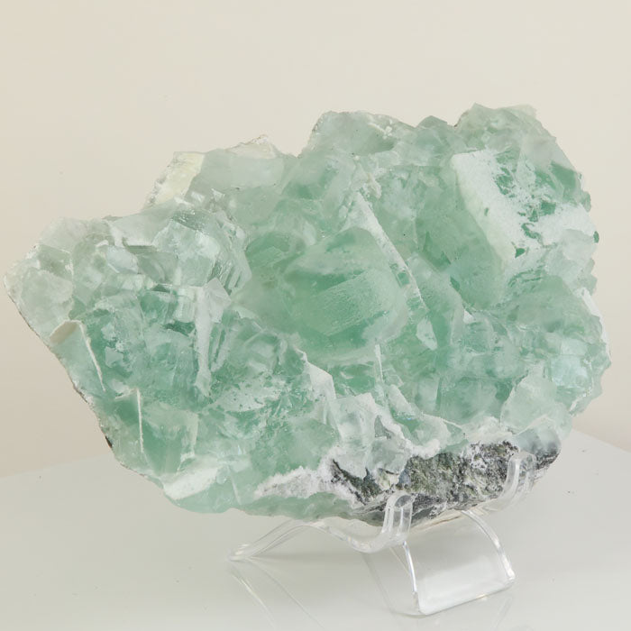 Large translucent fluorite display specimen from China