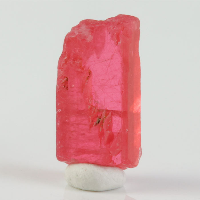 Transparent pink Rhodonite thumbnail specimen