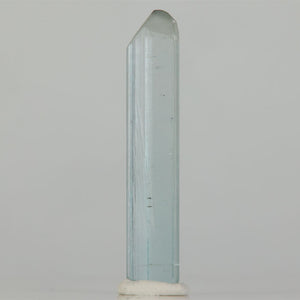 Transparent sky-blue Tourmaline crystal from Afghanistan
