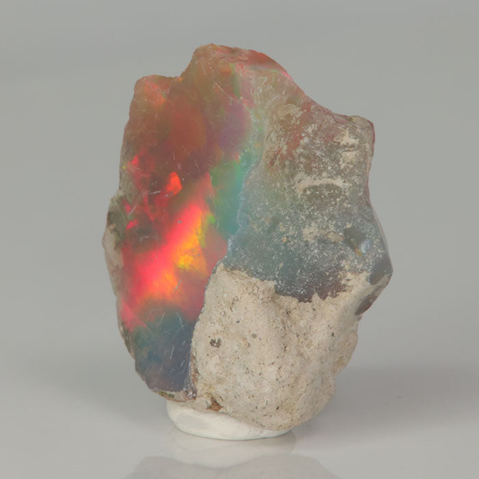 Multicolor hydrophane opal rough from Ethiopia
