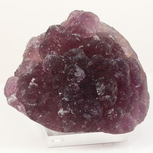 lavender purple fluorite specimen with rosette crystal growth from Wuyi China