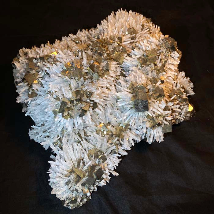 Pyrite Quartz Mineral Specimen