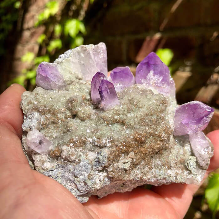 Amethyst Crystal Specimen