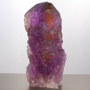 Raw Ametrine Crystal from Bolivia Mineral Specimen Orange Purple Citrine Amethyst