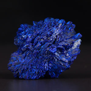 Blue Azurite Flower Crystal Specimen China