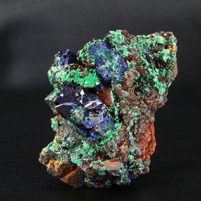 azurite mineral specimen laos sepon mine
