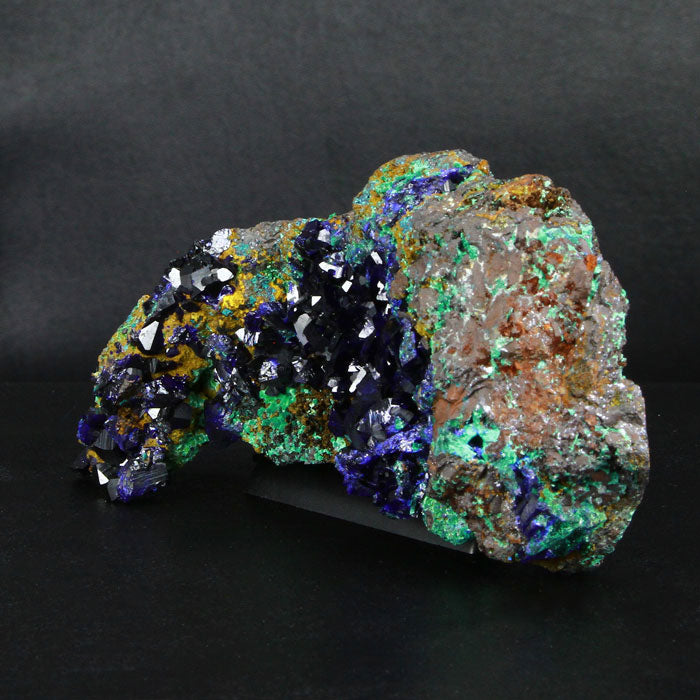 Deep Blue Azurite Crystal Specimen