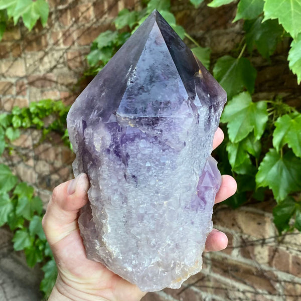2354g Large Raw Natural Amethyst Crystal Point Mineral Mike