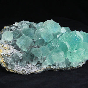 Raw Fluorite Crystal Mineral Specimen green