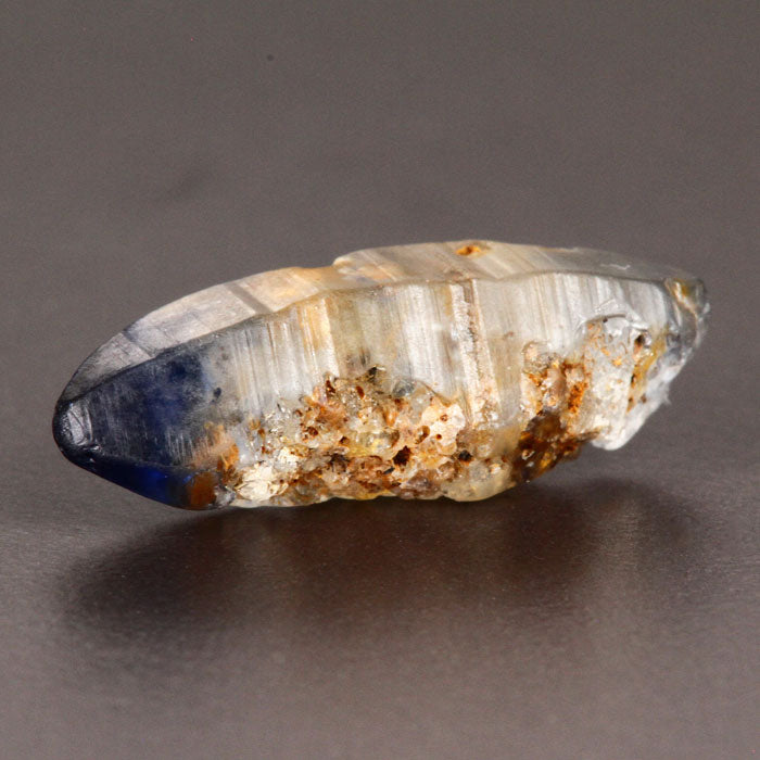 Blue Tip Sri Lanka Sapphire Crystal Mineral Specimen
