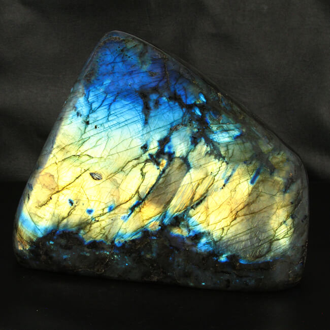 Blue and Copper Polished Labradorite