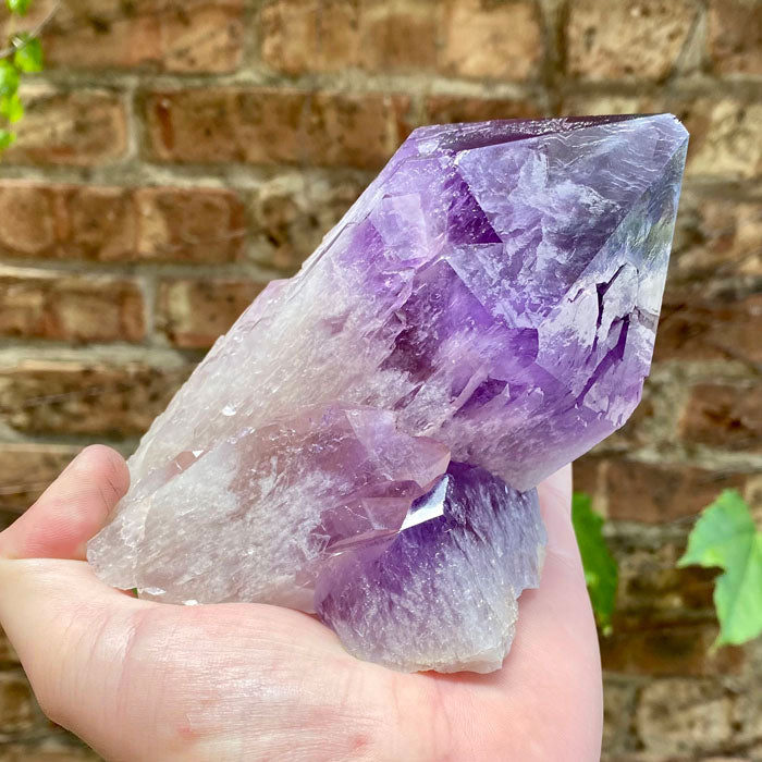 Ametyst Crystal Cluster from Bolivia Purple Raw