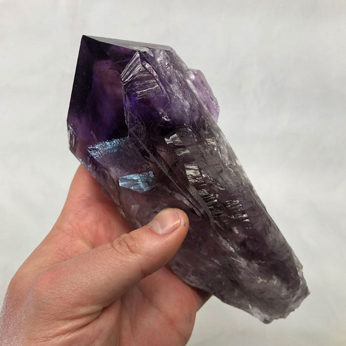 Large Chevron Amethyst Crystal