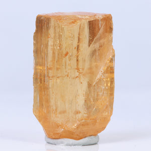 raw orange imperial topaz crystal specimen