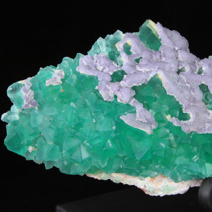 Chinese Green & Purple Fluorite Mineral Specimen
