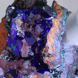 Azurite Crystals from China