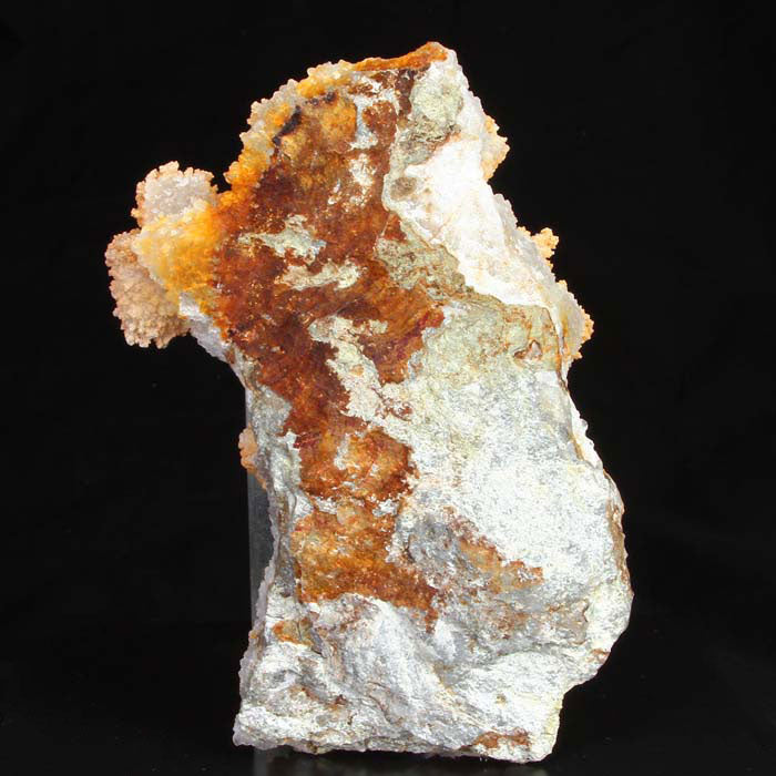 Green Fluorite Crystal on Quartz