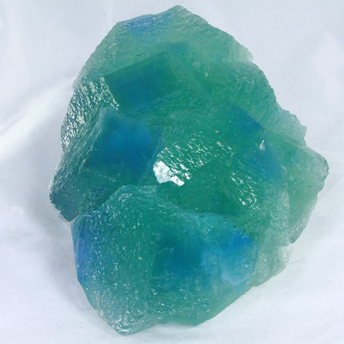 7.65lbs Museum Quality Blue-Green Fluorite from China - Mineral Mike