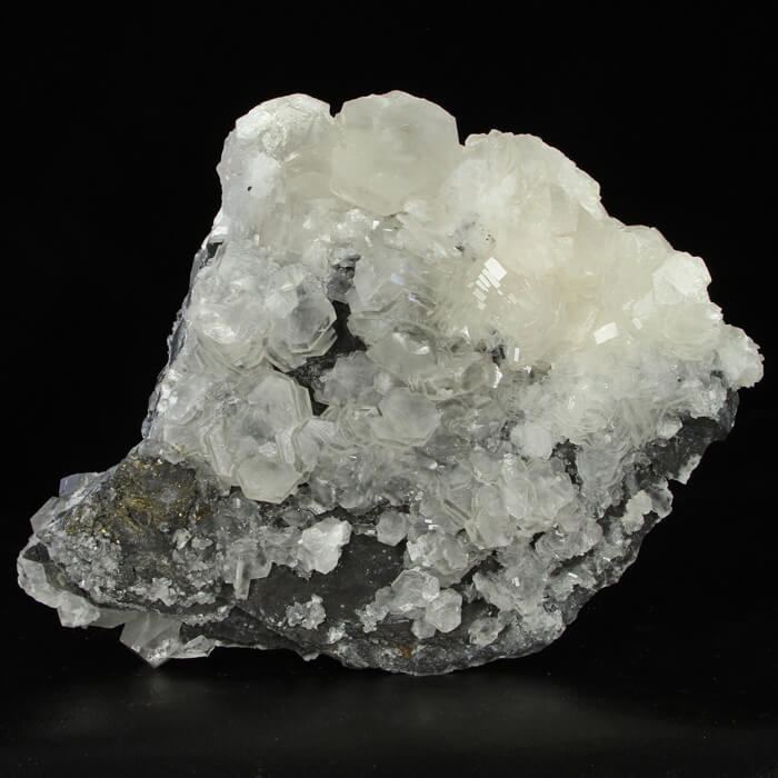 Poker Chip Fluorescent Chinese White Calcite