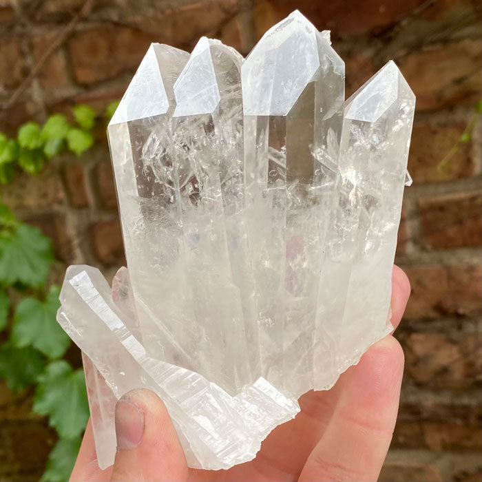 Clear Quartz Crystal Mineral Specimen from Colombia Unique Raw