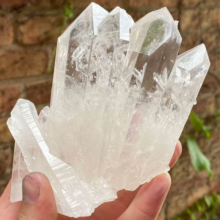 Clear Quartz Crystal Mineral Specimen from Colombia Unique Raw