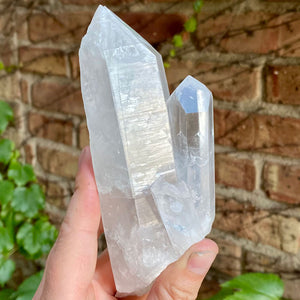 Twin Quartz Crystal Mineral Specimen