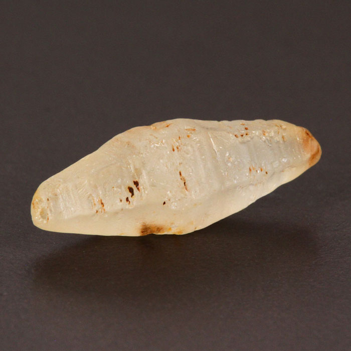 sri lanka white raw sapphire crystal specimen