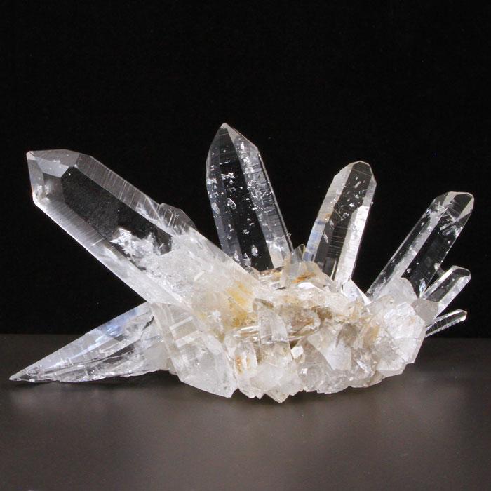 Colombian Quartz Crystal Cluster Clear Mineral Specimen