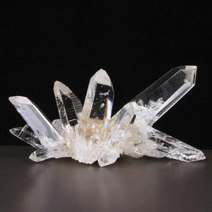 Large Clear Quartz Crystal Cluster Mineral Specimen Colombia