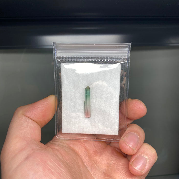 Tri Color Tourmaline Crystal Specimen Paprok