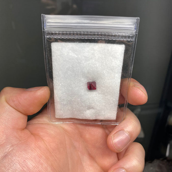 Mogok Red Spinel Crystal