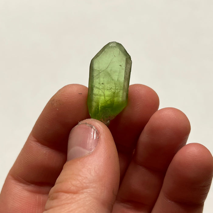 Green Raw Peridot Crystal from Pakistan