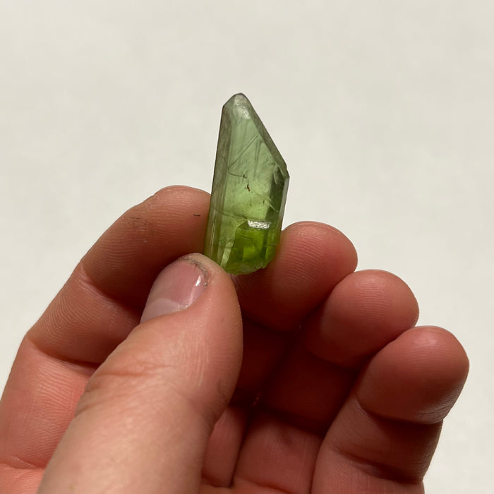 Green Raw Peridot Crystal Mineral Specimen Pakistan