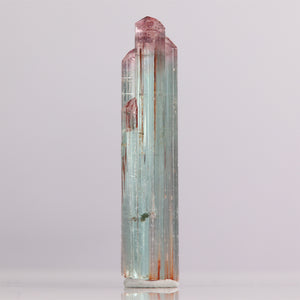 Raw Natural Bicolor Tourmaline Crystal