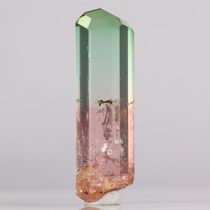 Congo Tourmaline Bicolor Light Pink Green Gemmy