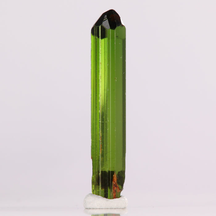 Raw Green Tourmaline Crystal Mineral Specimen