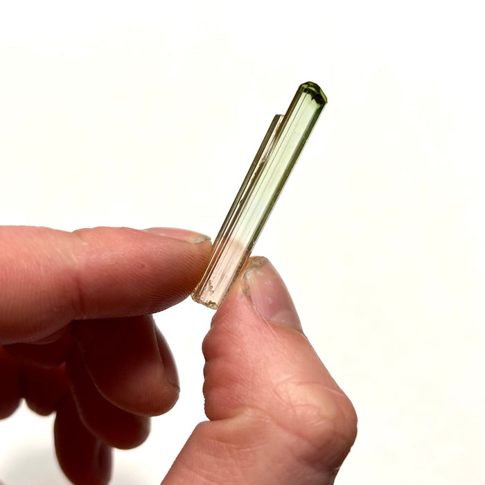 Pink Green Tourmaline Crystal Specimen  Congo