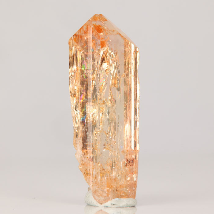 Fluorescent Chrome Topaz Mineral Specimen