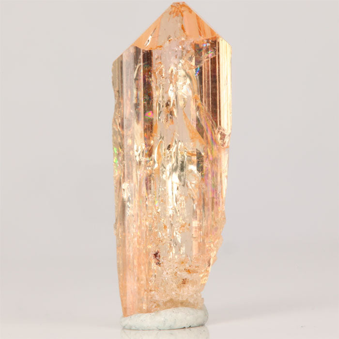 Chrome Topaz Crystal Zambia Fluorescent