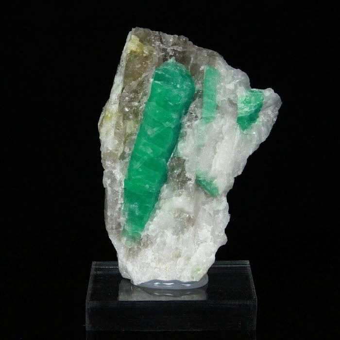 Raw Emerald Crystal on Matrix
