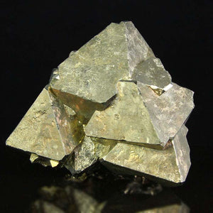 Pyrite Octahedron Crystals Peru Raw