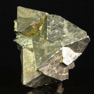 Natural Golden Pyrite Crystals